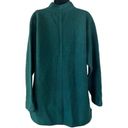 Herman Geist Vintage  Hunter Green Wool Cardigan Sweater Photo 12