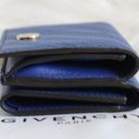 Givenchy  Bond Royal Blue Logo Embossed Mini Compact Wallet Photo 4