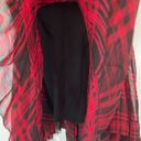 Polo NWT  Ralph Lauren 100% Silk Red Plaid Handkerchief A Line Skirt size 14 Photo 9