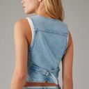 American Eagle Medium Denim Vest Photo 5