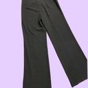 Dorothy Perkins Vintage y2k  long black wide leg dress pants with 8 button front detailing*🖤 Photo 5