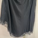 Speechless  Womens Black Tulle Maxi Skirt Small Pleated Elegant Formal NWT Photo 4