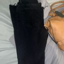 Vervet Buckle  Blue Black Flare Jeans Photo 0