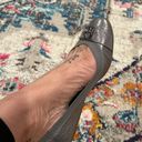 Coach  1941 BALLET FLATS SLIPON SILVER METALLIC SHOES Photo 1