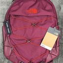 The North Face Borealis Boysenberry Heather Fiery Red Backpack One Size NWT Photo 0