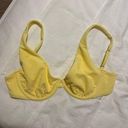 Abercrombie & Fitch High Apex Underwire Bikini Top Yellow Photo 2