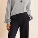 Boden USA BODEN Winchilsea Collared Jumper Sweater Grey Melange Photo 0