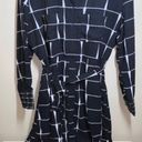 Who What Wear Black White Pattern Formal Dress Photo 0