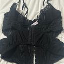 Urban Outfitters Black corset top Photo 2