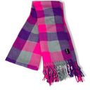 Kirra Hot Pink & Purple Plaid Scarf 🧣 From Pac-sun / One size Photo 0