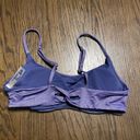 Raisin's  sparkly purple metallic pullover swim top, M, NWOT Photo 1