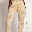 One Teaspoon  Highwaisted safari yellow floral pant- Rare Photo 0