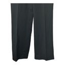 Cache Y2K  Black Flat Front High-Waisted Pants Wide Leg Women's 4 USA Photo 7