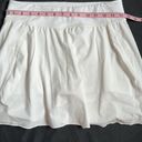 Tnaction White Tennis Skirt With Attached Shorts Size Medium Photo 5