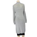 Chelsea 28 Sweater Womens Small Grey Open Knit Long Sleeve Cardigan Duster Photo 1