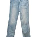 Peace Love World  Inside Slit Straight Leg Jeans Medium Wash Women’s Size 00 | 27 Photo 2