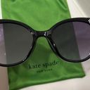 Kate Spade new  samantha black sunglasses Photo 6