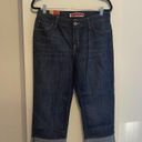 Gap  Jeans Dark Wash Kick Crop Denim Size 10R NEW WITH TAGS Photo 1