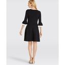 Draper James  Flutter Sleeve Black Sweater Dress Size Small Photo 1