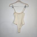 n:philanthropy NWT  Cream Snap Close Women Small Stretchy Bodysuit Neutral Photo 7