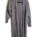 CAbi  XXS Long Duster Cardigan Brown Metallic Sparkle Winter Oversized Photo 0