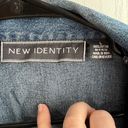 Vintage New Identity denim jacket size large Photo 4