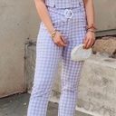 Urban Outfitters Purple Gingham Set Photo 0