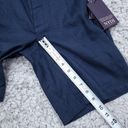 NYDJ  Modern Bermuda Linen Blend Shorts Oxford Navy Blue Size 0 Lift Tuck Photo 9