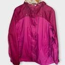 L.L.Bean  Rain Jacket Hooded Waterproof Full Zip Pockets Women's 2X Regular Pink Photo 0