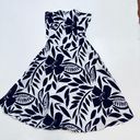 Trixxi - FLORAL white black STRAPLESS MINI DRESS size 3 junior Photo 2