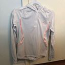 Champion  activewear white hoodie sweater top long sleeve sz M womens Photo 0