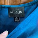 St. John knit blue dress size 2 Photo 4