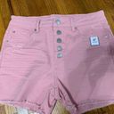 Time & Tru Pink High Rise Shorts Photo 1