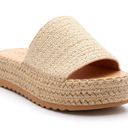 Matisse Footwear Beach by Matisse Del Mar Natural Braided Raffia Jute Platform Sandals Photo 0