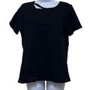 n:philanthropy  Womens S Cypress Slit T Shirt Black Distressed Short Sleeve NWT Photo 0