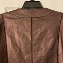 Bernardo  Womens Leather Jacket excellent condition long 25” bust 38/40” Photo 9