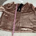 Parker Peyton and‎  medium rose gold sequined top Photo 6