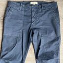 Vintage Blue Nili Lotan French Military Crop Pants in  Photo 7