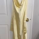 Billy J Yellow Maxi Dress Size 4 Photo 2