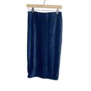 Cooperative  corduroy velour midi skirt midnight blue Photo 1