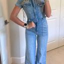 Good American  Denim Fit For Success Flare Jumpsuit 0 Photo 2