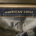 American Eagle Womens  Next Level Stretch Dark Wash Skinny Jeans Size 2 Long Photo 2