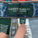 Vintage Ralph Lauren Jeans Co Blue Distressed Cutoff Denim Jean Shorts Photo 3