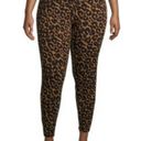 Terra & Sky  Women’s Leopard Pattern Leggings  2X Photo 1