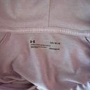 Under Armour Polyester Lightweight Hoodie Top Loose Fit V Neck Lavender Size L Photo 5