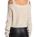 All Saints Dasha Crop Jumper Cold shoulder sweater size Small Photo 1