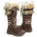 Muklucks Fur mukluks reindeer pattern winter snow boots Photo 0