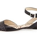 Sam Edelman  Studded Black Brina Ballet Flats Ankle Buckle Size 7.5 Photo 0