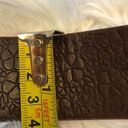 1990s Y2K Vegan Friendly Faux Leather Belt with Rhinestone Buckle Photo 5