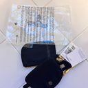 Lululemon Dual Pouch Wristlet Bag Black Gold NWT Photo 2